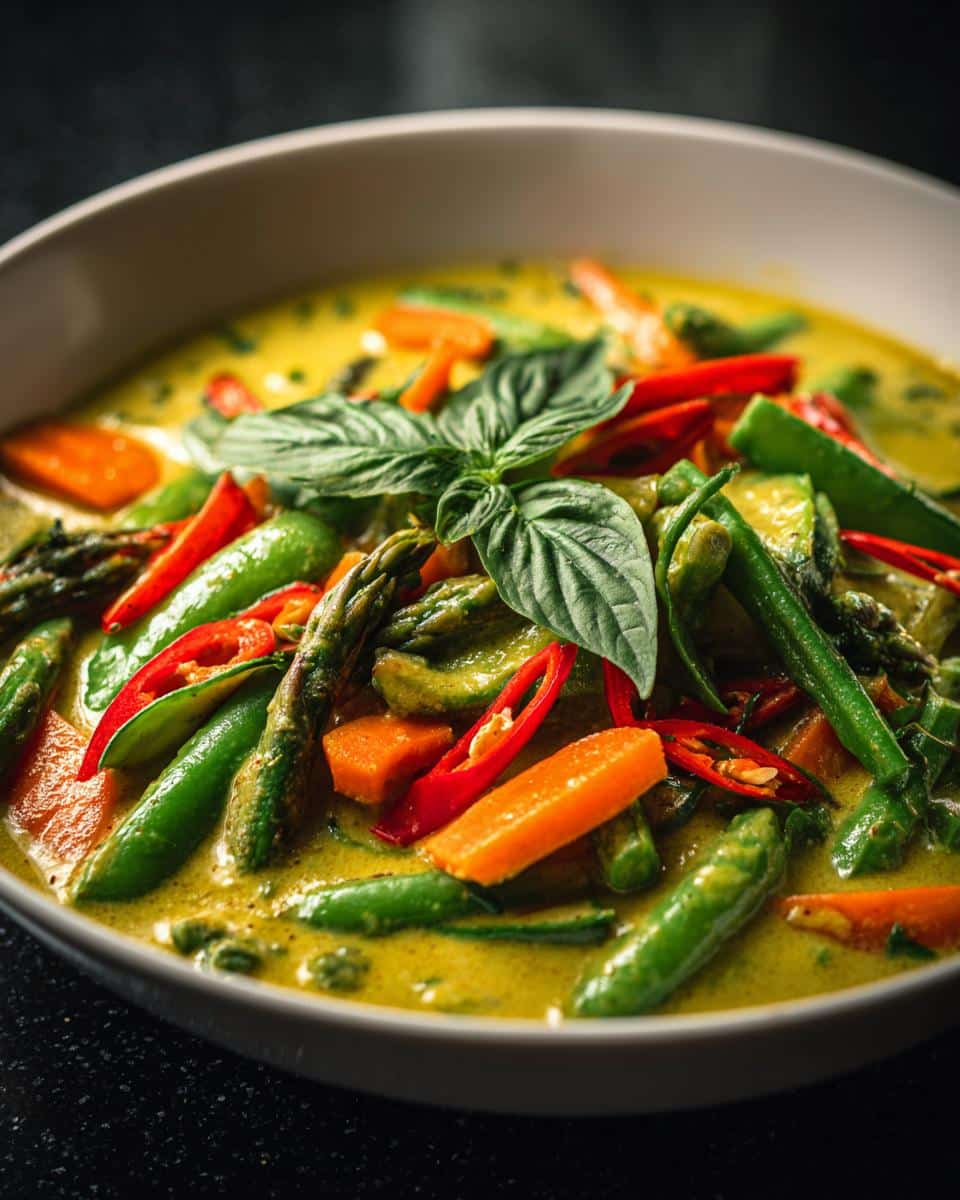Thai Green Curry with Spring Veg - detail 2