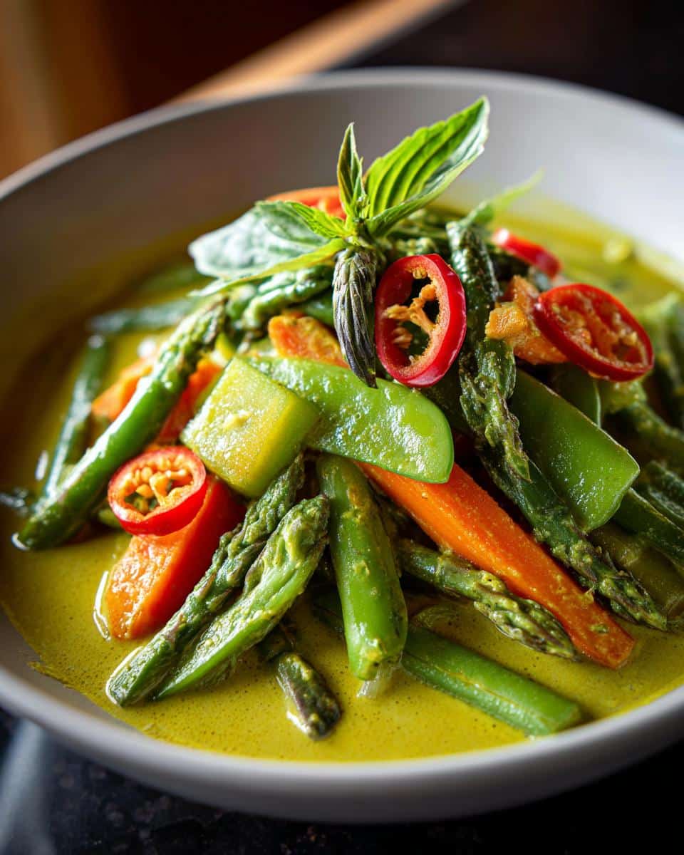 Thai Green Curry with Spring Veg - detail 3