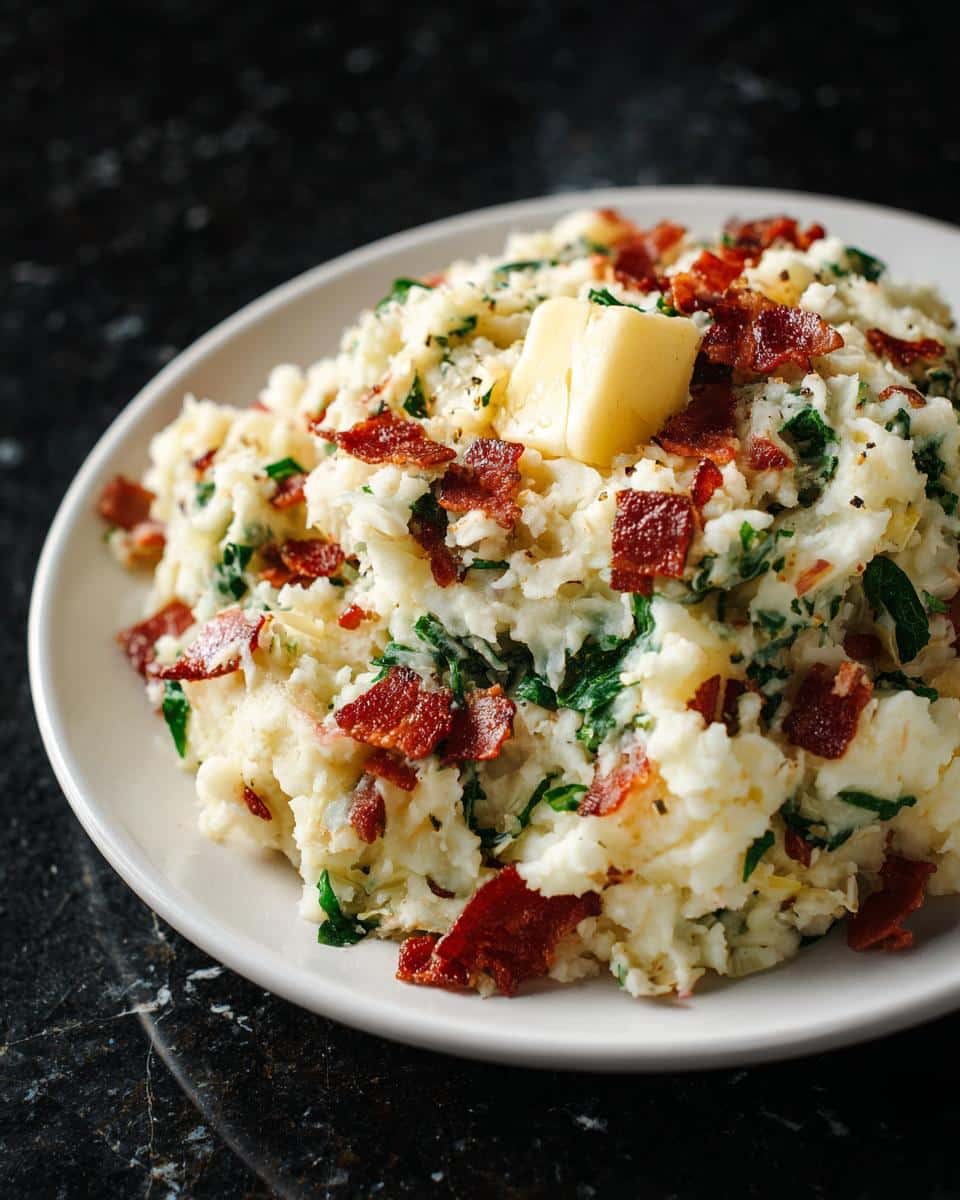 Traditional Colcannon - detail 2