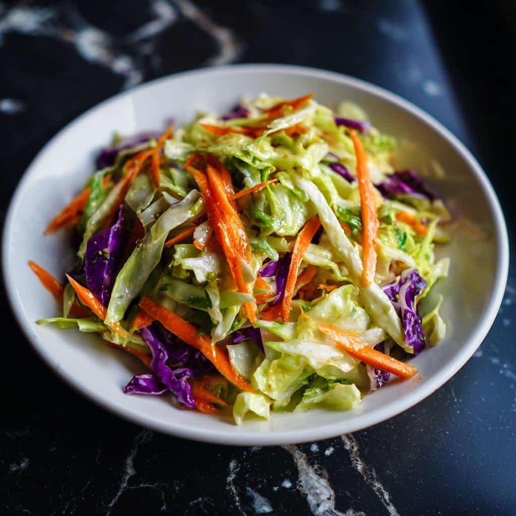 Vinegar coleslaw - detail 2