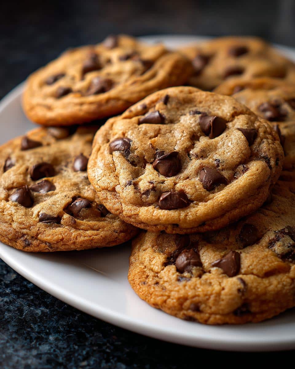 Brown butter chocolate chip cookies - detail 1