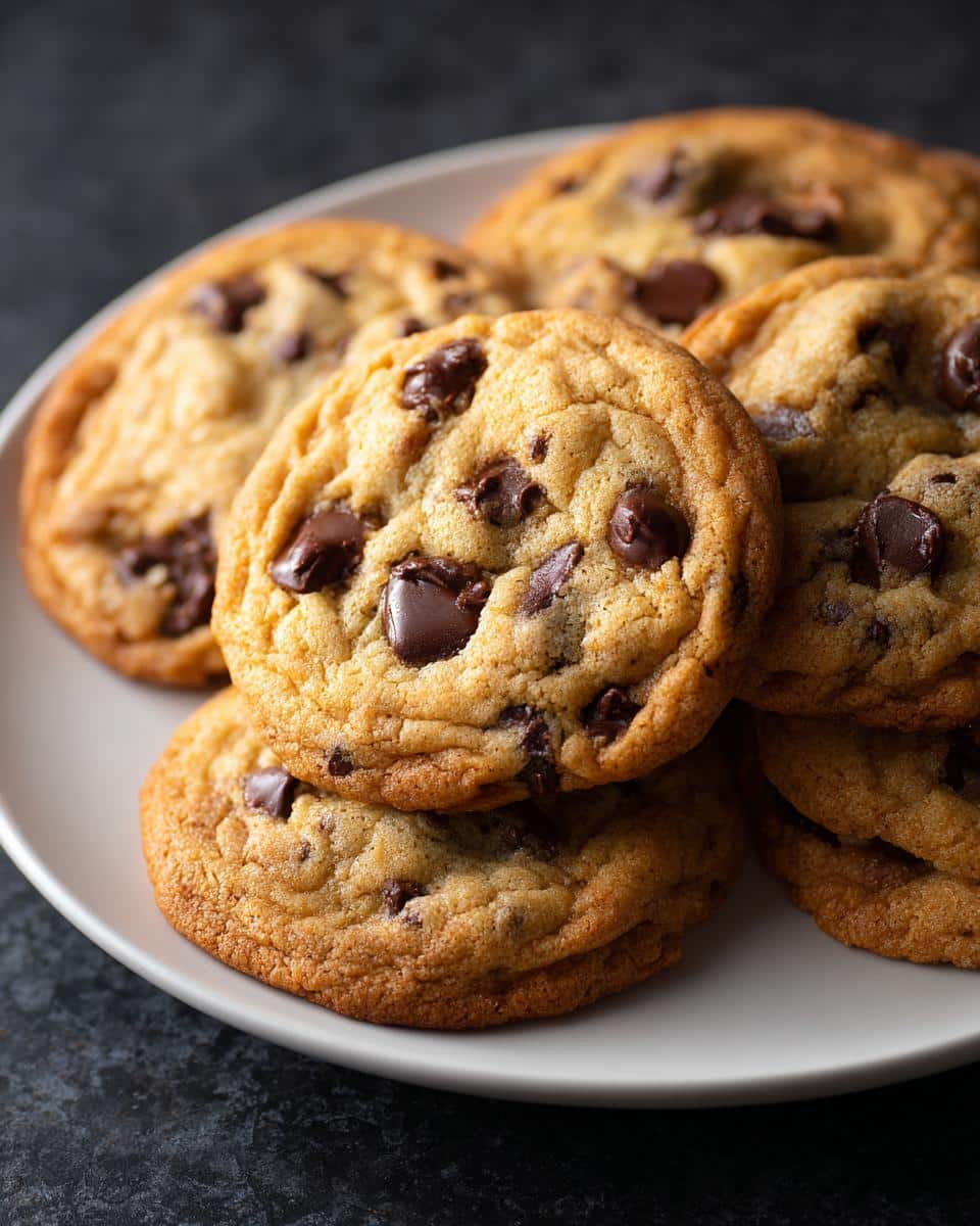 Brown butter chocolate chip cookies - detail 2