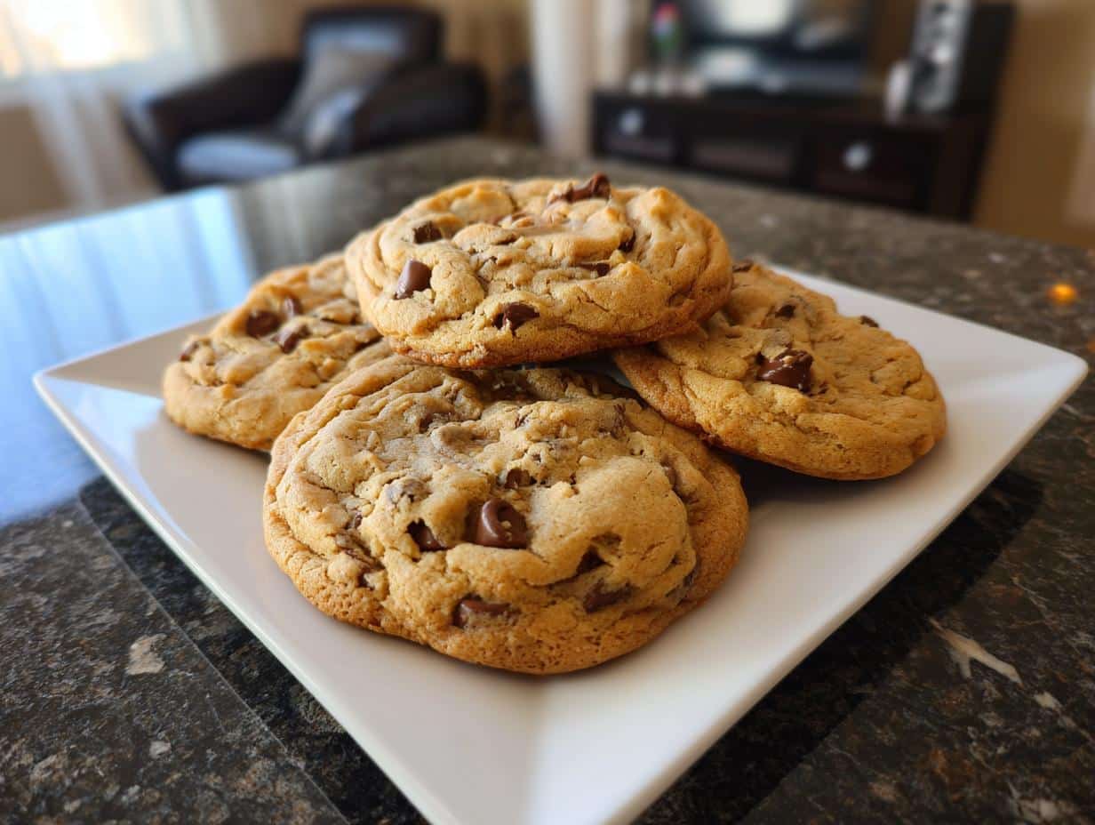 Brown butter chocolate chip cookies - detail 3