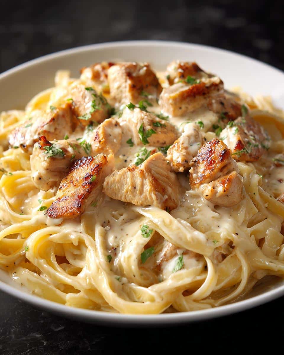 Cajun chicken Alfredo - detail 1