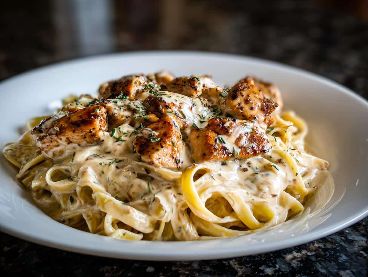 Cajun Chicken Alfredo – Creamy & Spicy Pasta Dinner