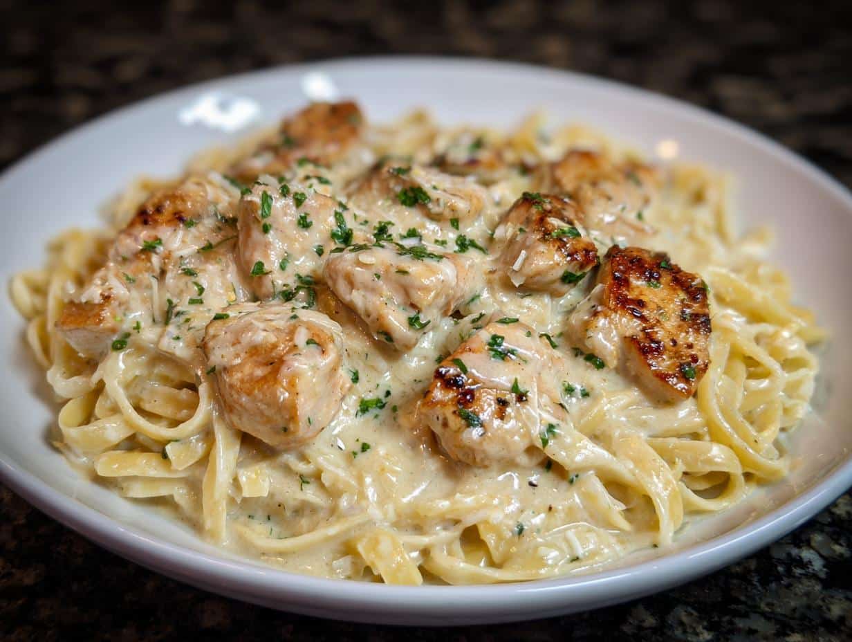 Cajun chicken Alfredo - detail 3