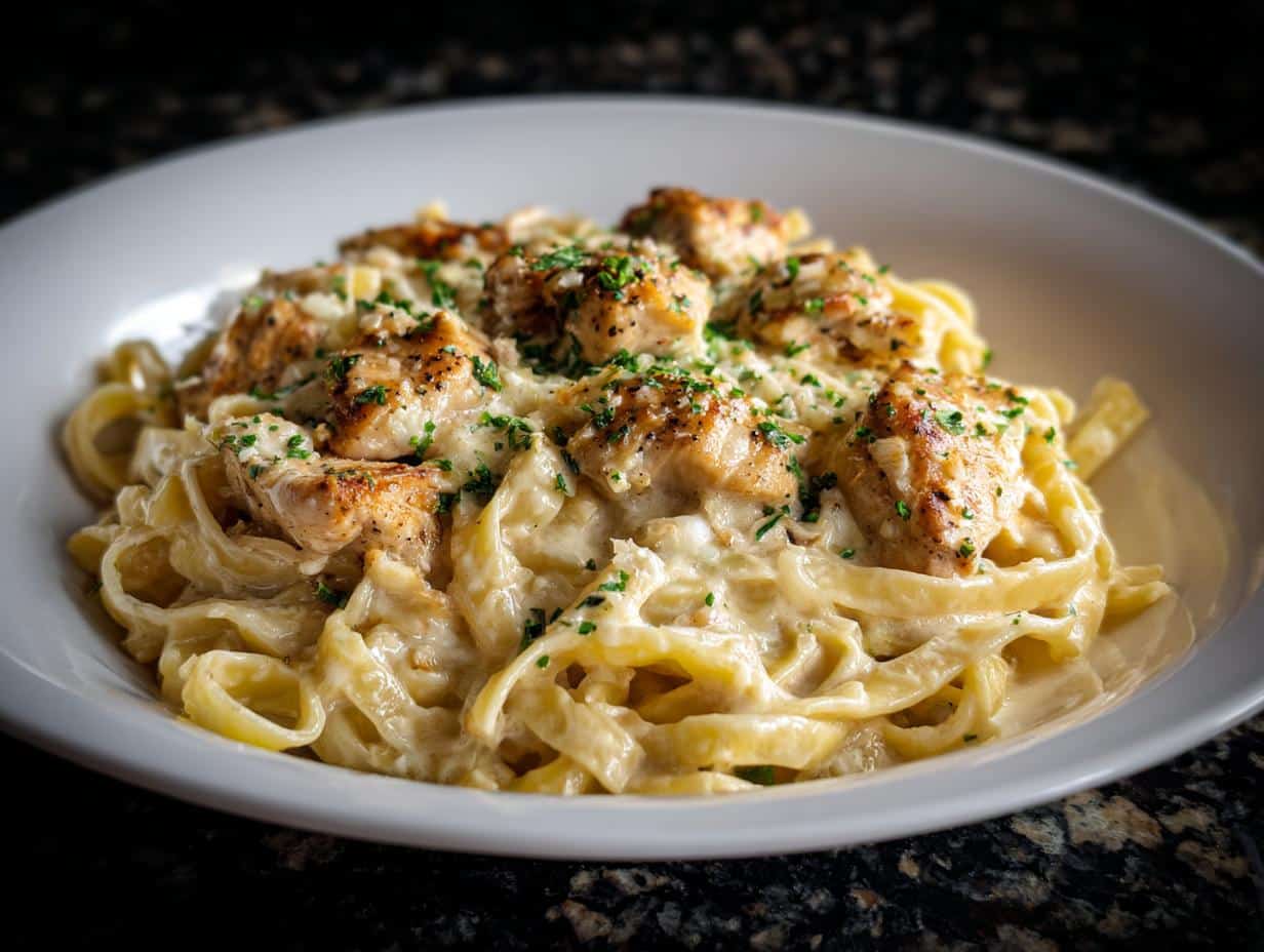 Cajun chicken Alfredo - detail 4
