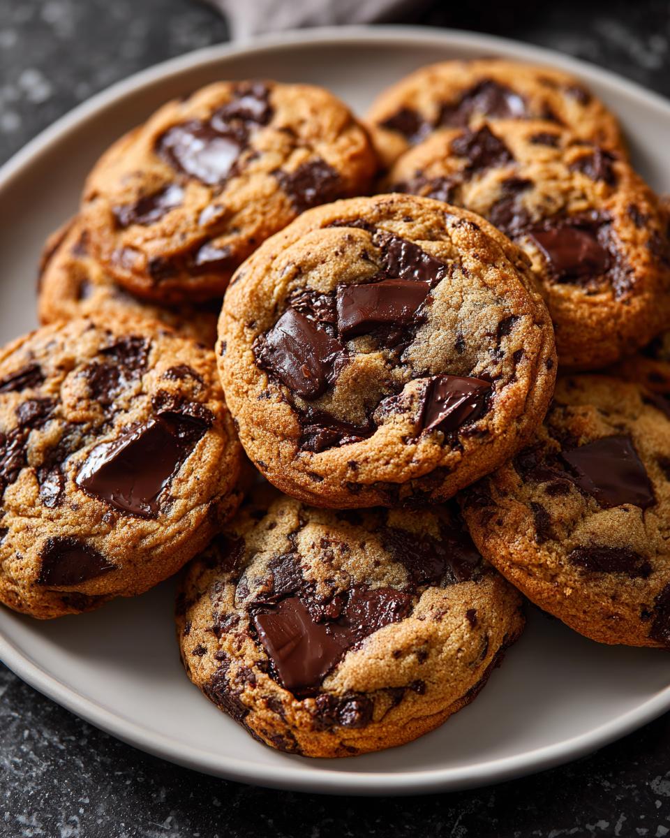 Chocolate chunk cookies - detail 2