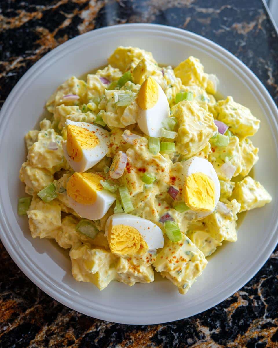 Classic potato salad - detail 1