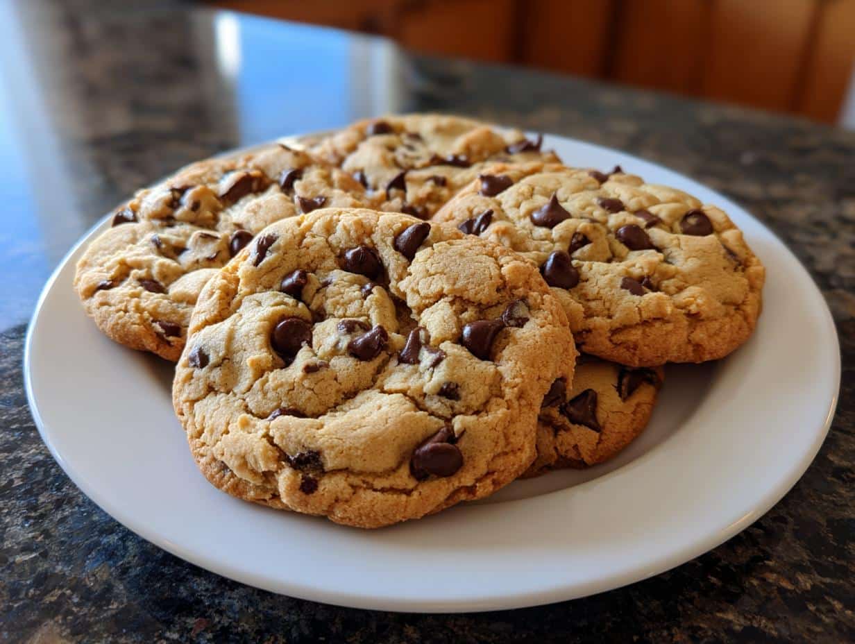 Crispy chocolate chip cookies - detail 3