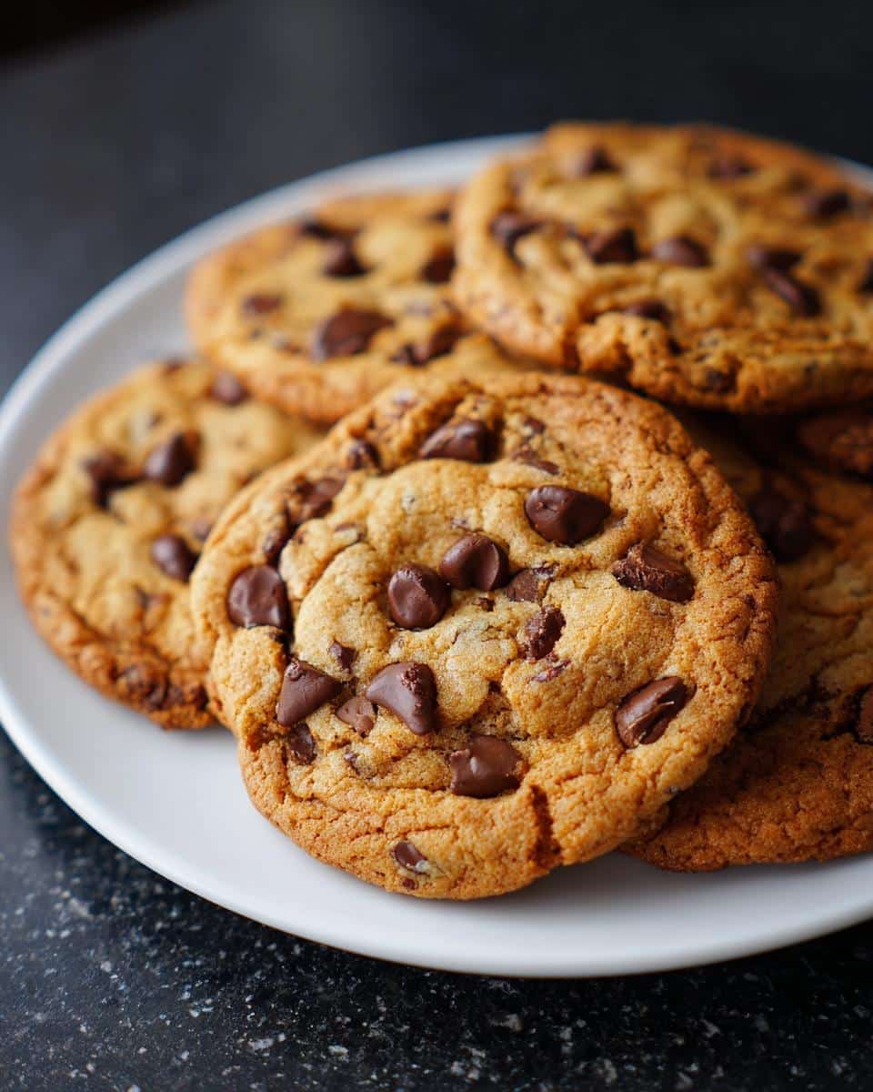 Crispy chocolate chip cookies - detail 4