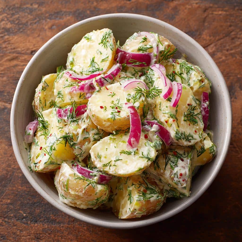 Dill potato salad - detail 3