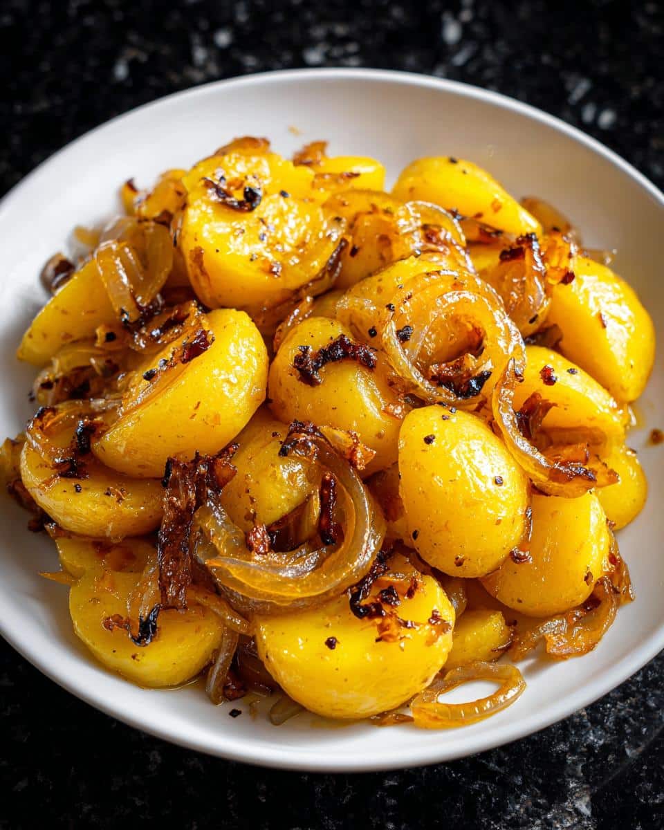 German potato salad - detail 1