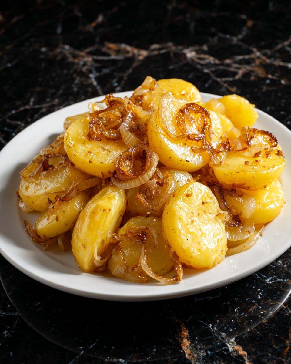 German potato salad - detail 3