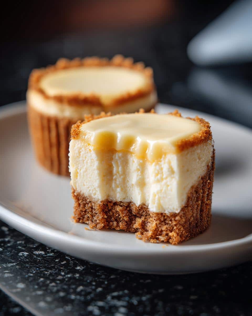 Mini cheesecakes - detail 1