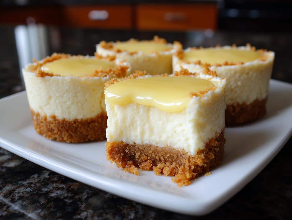 Mini cheesecakes - detail 2