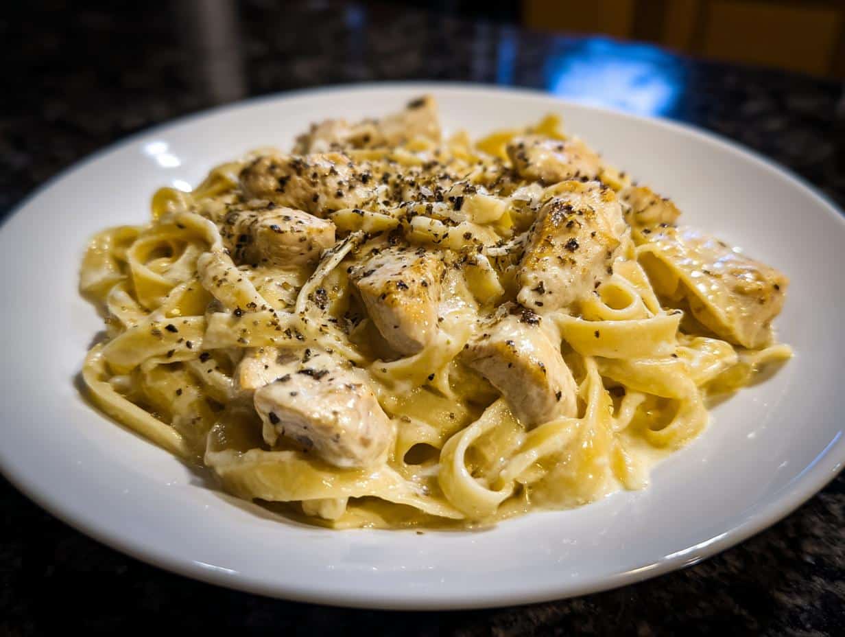 Irresistible One Pot Chicken Alfredo in Just 25 Minutes