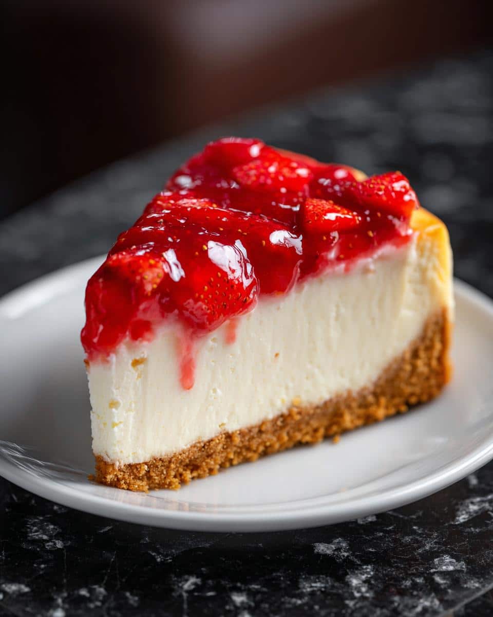 Strawberry cheesecake - detail 2