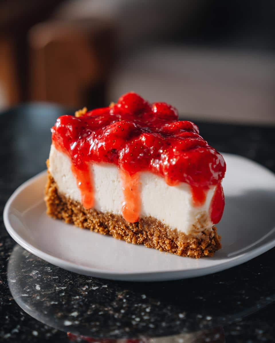 Strawberry cheesecake - detail 4