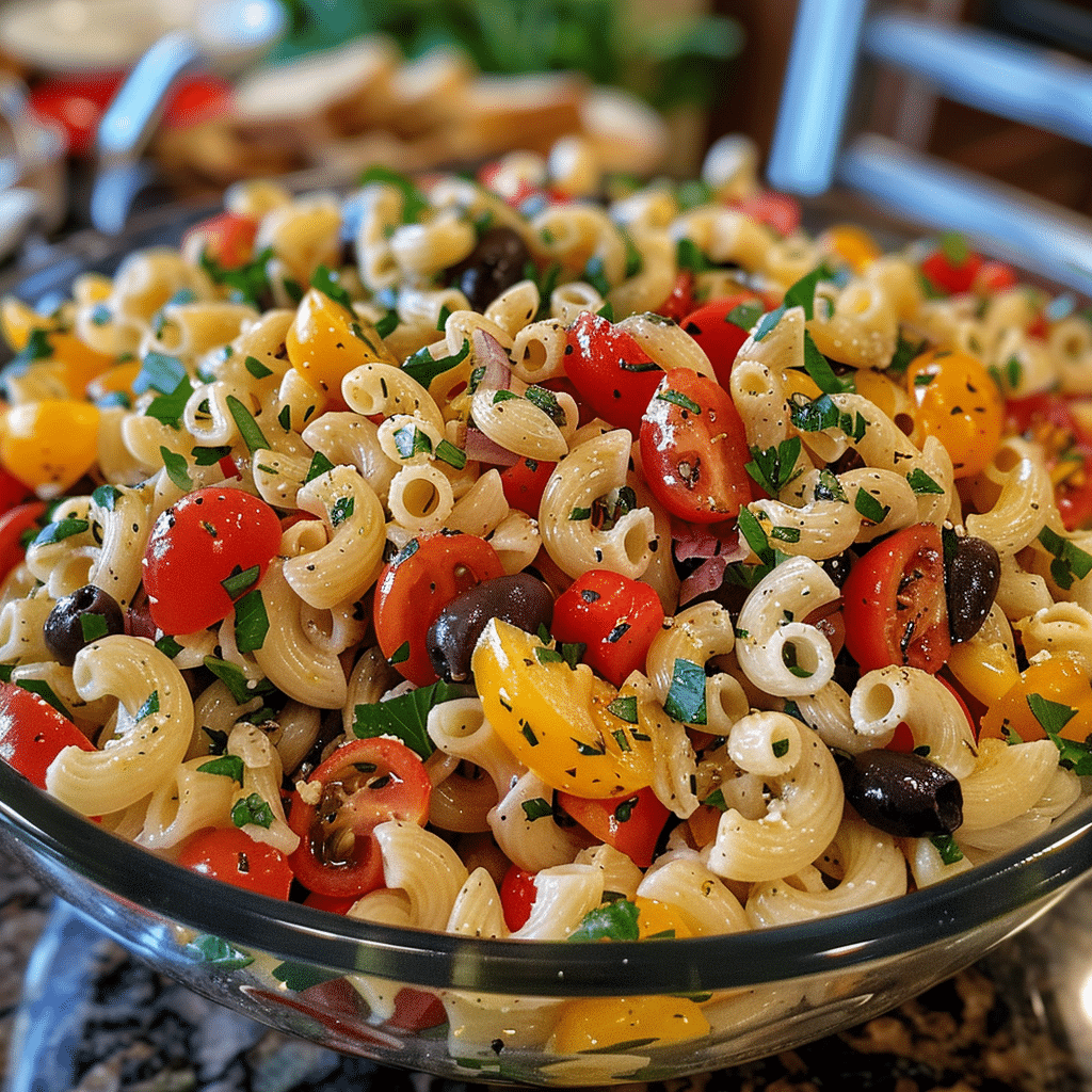 Italian Pasta Salad Perfect Picnic and Summer Side Dish